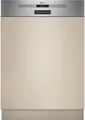 Neff S145ECS15E N 50, Geschirrspüler integrierbar, 60 cm, Gebürsteter Stahl