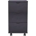 vidaXL Schubladenelement 33×45×60 cm Schwarz