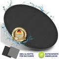 Whirlpool Unterlage Rund 240cm Schwarz Bodenmatte Poolunterlage Matte Für Outdoor Whirlpools Thermo Bodenschutzmatte Pool Untergrund Bodenschutz Bodenplatte Schützt & Isoliert - Tillvex