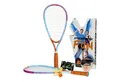 Speedminton Speed-Badmintonschläger Set Fun -Einsteiger- (2xFun-Schläger,2xHeli-Speeder, 2xSpeedlights)