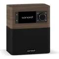 Sonoro Stream SO-4110-101-WB Internetradio DAB+ mit - Schwarz/Braun