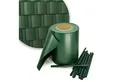 TRISENS Sichtschutzelement pvc_20 PVC Rolle 35m Sichtschutz Streifen Privatsphäre Zaun, (1 Stück, mit Befestigungsclips)