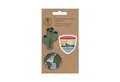 LÄSSIG Schulranzen Lässig Textil-Sticker (3 Stk) - Schul Set Unique, Stick on Worldwide