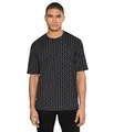 Armani Exchange Men's Essential, All Over Logo,Regular Fit,Black,S