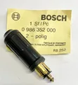 Bosch 0986352000 Stecker 2-polig plug connector le connecteur macho de enchufe