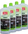4 Flaschen Melitta Anti Calc Bio Liquid Entkalker à 250 ml auch Vollautomaten