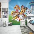 Paw Patrol Wandbild Tapete Baby Junge Schlafzimmer Premium Wand Dekor Vliesstoff