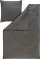 Estella Mako Interlock Jersey Bettwäsche Balthasar schiefer 135x200 cm + 80x80 cm