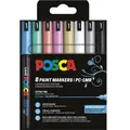 POSCA Pigmentmarker PC1MR, 8er Box, farbig sortiert