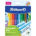 Pelikan 822299 Filzstift Schwarz, Blau, Braun, Grün, Hellblau, Hellgrün, Orange, Violett, Rot, Gelb 10 Stück(e)