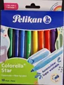 Pelikan Fasermaler  Colorella Star  10er Pack - auswaschbar Filzstift NEU OVP