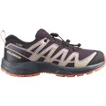 SALOMON XA PRO V8 WP J - Ki., plum kitten/turbulence/fusion coral (39 EU)