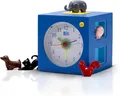 KOOKOO KidsAlarm Blau, Kinderwecker mit 5 Bauernhoftieren und echten Aufnahmen