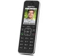 AVM FRITZ!Fon C6 Black Komforttelefon Schnurloses DECT-Telefon (Mobilteile: 1, für FRITZ!Box-Modelle mit DECT-Basisstation, Schwarz)