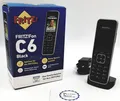 AVM Fritz!Fon C6 Schwarz DECT Komfort Telefon Schnurlos Mobilteil Erweiterung