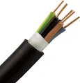 Kopp 157410042 Erdleitung NYY-J, 5 x 1.5 mm² 10 M Schwarz