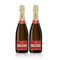 Piper Heidsieck 2er Set Cuvee Brut Champagner 2x 0,75l (12% Vol) Champagner- [E