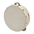 Kinder Tamburin Handtrommel Musikinstrument D:15cm aus Holz mit 4 Schellen 3832