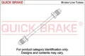 QUICK BRAKE Bremsleitung für FORD Granada Escort V Taunus PEUGEOT 106 I VI OPEL