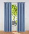 Otto Home Vorhang "Parry" Gr. 4, blau, 245cm, Kräuselband, 140cm