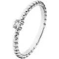 Heideman Fingerring Elio poliert (Ring, 1-tlg., inkl. Geschenkverpackung), Damenring für Frauen silberfarben 62 (19.7)