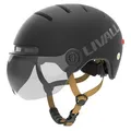 LIVALL L23, Fahrradhelm, Bremswarnleuten, Batteriestatus, Lange Akkulaufzeit - Schwarz