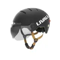 Fahrradhelm E Bike mit Licht Livall L23 Schwarz L 58 bis 62 cm