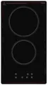 Exquisit EKC301-R-020 Autarkes Duo-Kochfeld, Glaskeramik, 29,2 cm breit, Touch-C