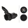 1x Steckdose HELLA 8JB 007 242-011 passend für SCANIA JAEGER SOMMER WEIRO VDL