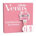 Gillette Venus Comfortglide Spa Breeze Damen Rasierer + 6 Rasierklingen in OVP