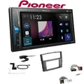Pioneer Multimedia Autoradio Bluetooth DAB+ für Mitsubishi Pajero IV 2006-2014