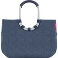 reisenthel loopshopper L, Einkaufstasche, Herringbone Dark Blue, 25 L, OR4113 - Blau