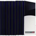 SUNNIVA 8 kW Solaranlage 16x 500 W Fullblack Bifacial Module SolarEdge SE8K 3-phasiger String-Wechselrichter