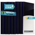 SUNNIVA® 8.0 kW Solaranlage, 16x 500 W Solarmodule, SolarEdge SE8K (3-phasig)
