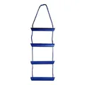 Nylonseil-Strickleiter, blau 5 Polycarbonat-Stufen - 1 PC Osculati  - 49.524.05