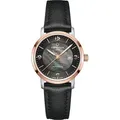 Certina DS Caimano Lady Automatic 29mm C035.007.27.127.00 - perlmutt schwarz,schwarz - 29mm