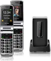 beafon SL495 Silverline Klapphandy Tastentelefon Seniorenhandy SOS Notruftaste