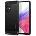 Spigen Rugged Armor Hülle Kompatibel mit Samsung Galaxy A53 5G - Schwarz