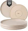 MiaMio Teller Sierra Set of 4 Big Plates, (4 St)