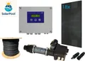 KTR4 PV Poolheizung Komplettset 100 % autark, 18×410 Wp PV-Module, 6 kW Wärmetauscher