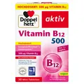 Vitamin B12 500 - Hochdosiert mit 500 µg Vitamin B12 pro Tablette - vegan - 3...