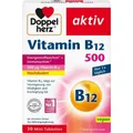 2x DOPPELHERZ Vitamin B12 500 Tabletten 30 ST