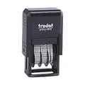 Trodat Datumstempel Printy ISO-4810 Schwarz 4,5 x 2,8 x 7,8 cm