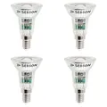 SEBSON E14 LED Lampe 5W COB, ersetzt 50W Halogen, 420 Lumen, warmweiß, LED Spot 46°, Leuchtmittel Strahler 230V, nicht dimmbar, 4er Pack