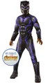Schwarzer Panther Deluxe Jungen Kostüm Avengers 4 Lizenziert Kinder Outfit