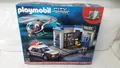 Playmobil 5607 City Action Polizeizentrale Gefägniss Hubschrauber Polizeiauto