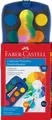 Faber-Castell Farbkasten Connector 12 Farben blau