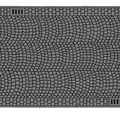 (7,25 EUR/m) NOCH 34222 Kopfsteinpflaster 100 x 4cm Spur N