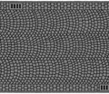 NOCH 34222 N Kopfsteinpflaster, 100 x 4 cm