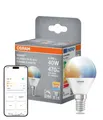 OSRAM E14 SMART+ MATTER LED-Lampe Miniball Tunable White 4,9W wie 40W dimmbar